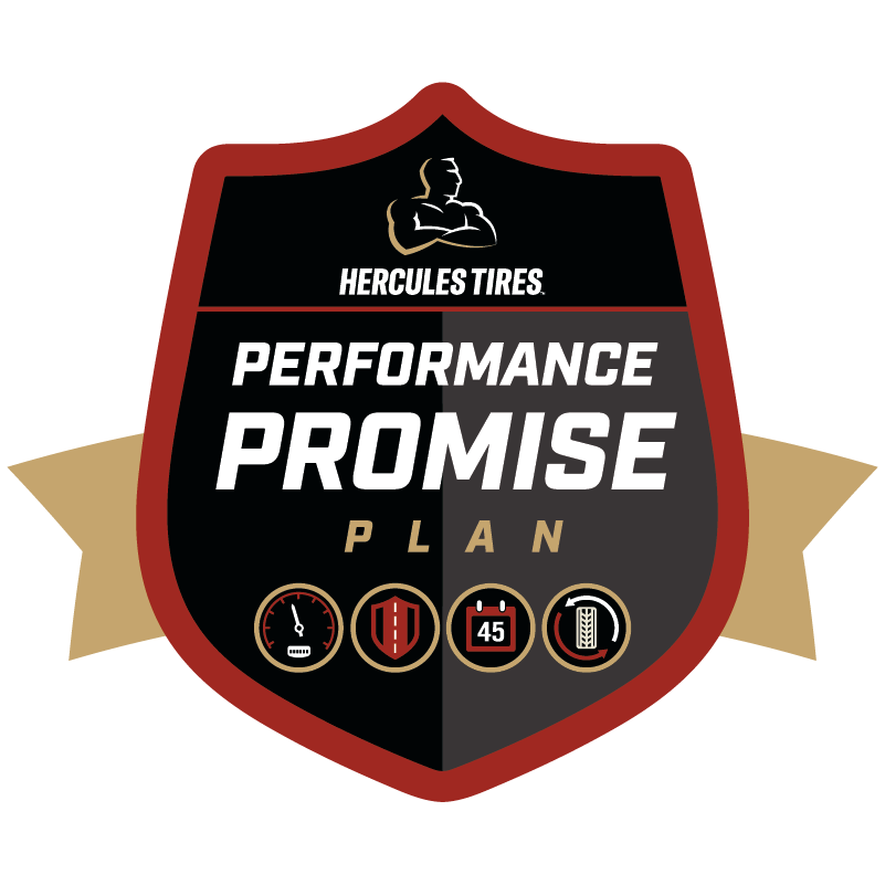Hercules Tire Consumer Performance Promise Badge with Icons 2023
